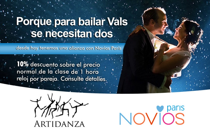 Alianza con Novios Paris para curso de Vals